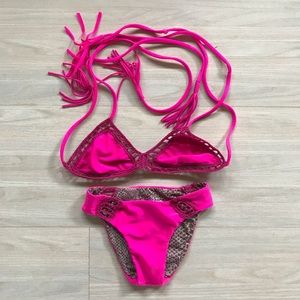ACACIA honey girls bikini sz XL